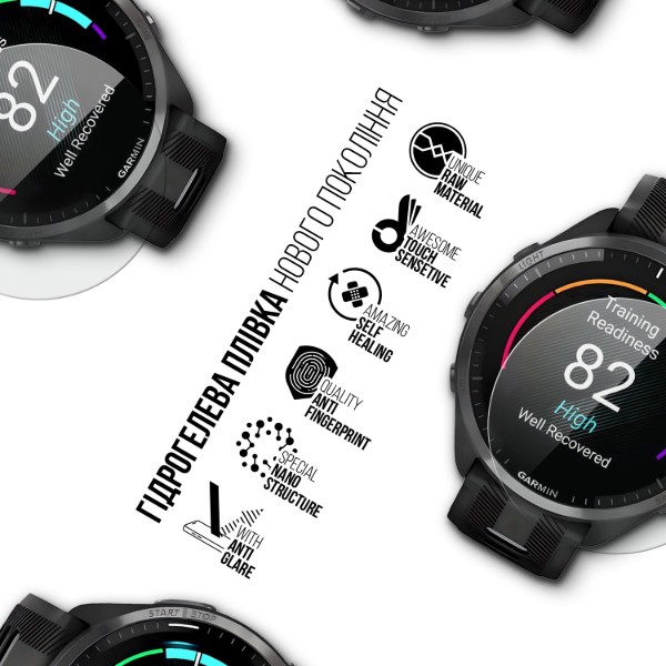 Фото - Защитная пленка для смарт-часов Armorstandart Matte for Garmin Forerunner 965 6 шт. (ARM92017)